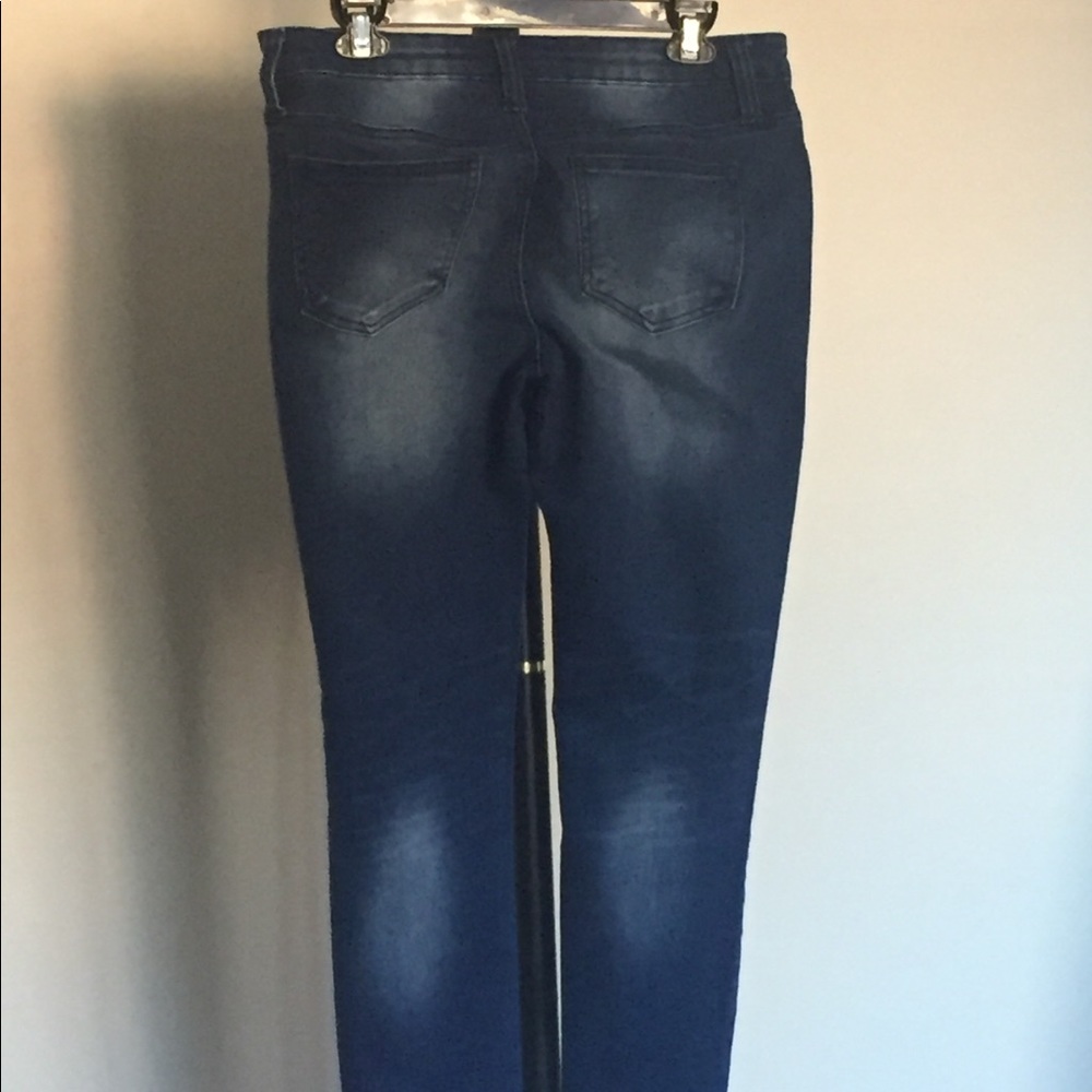 Roses and denim go great together!